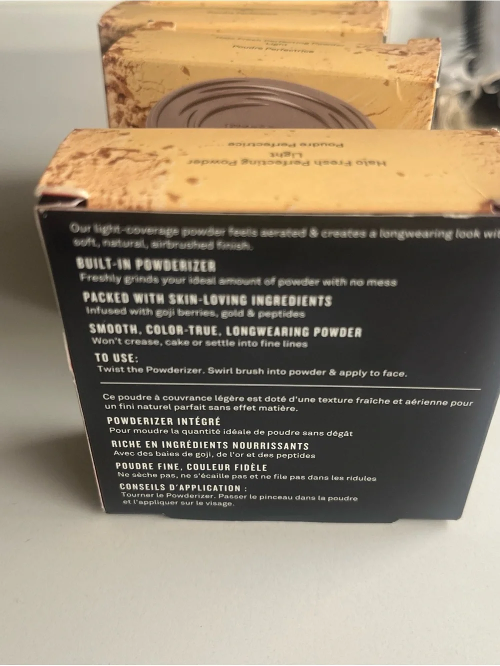 Smashbox Halo Fresh Perfecting Powder - Light new in box